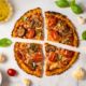 Receta de pizza sin gluten | Deliciosa comida italiana saludable