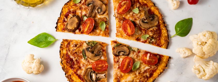 Receta de pizza sin gluten | Deliciosa comida italiana saludable